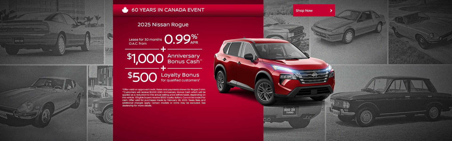 60 Years In Canada Event - 2025 Nissan Rouge