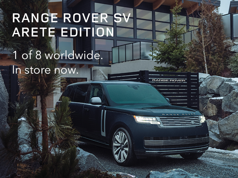 The Range Rover SV Arete Edition