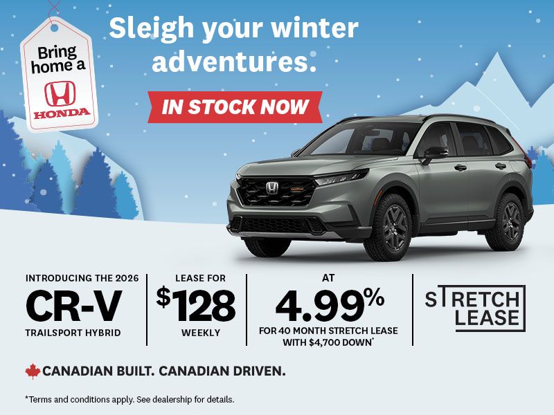 Bring Home a Honda - 2026 CR-V Trailsport Hybrid