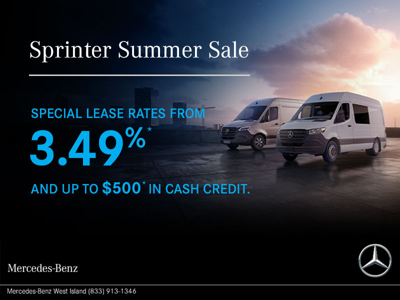 Sprinter Summer Sale