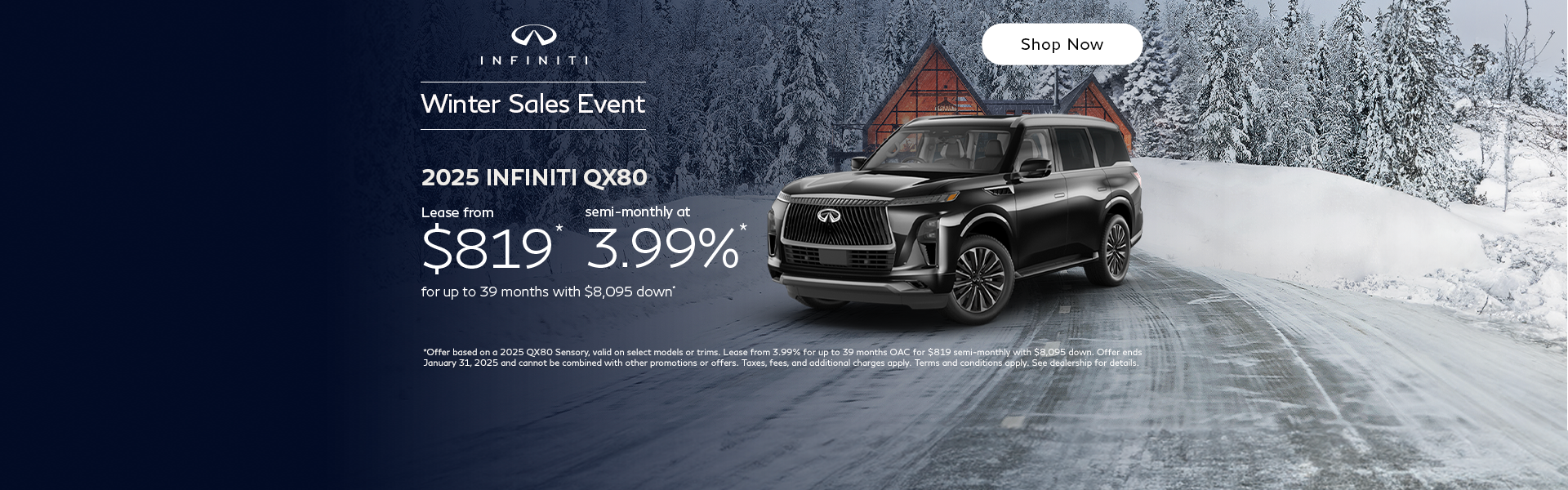 Monthly Offers - QX80