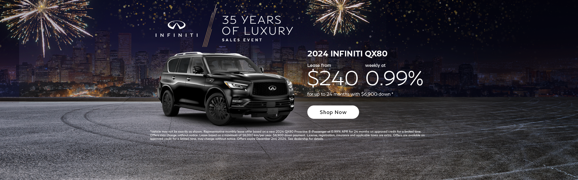 Monthly Offers - QX80