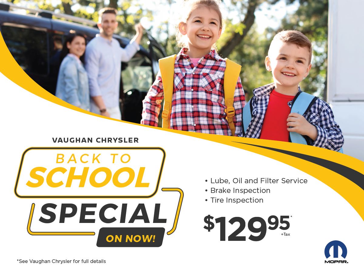 Back to School Oil Change