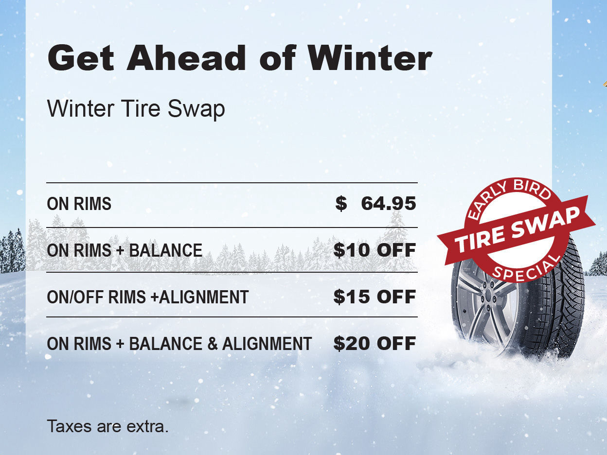 Tire Swap Special