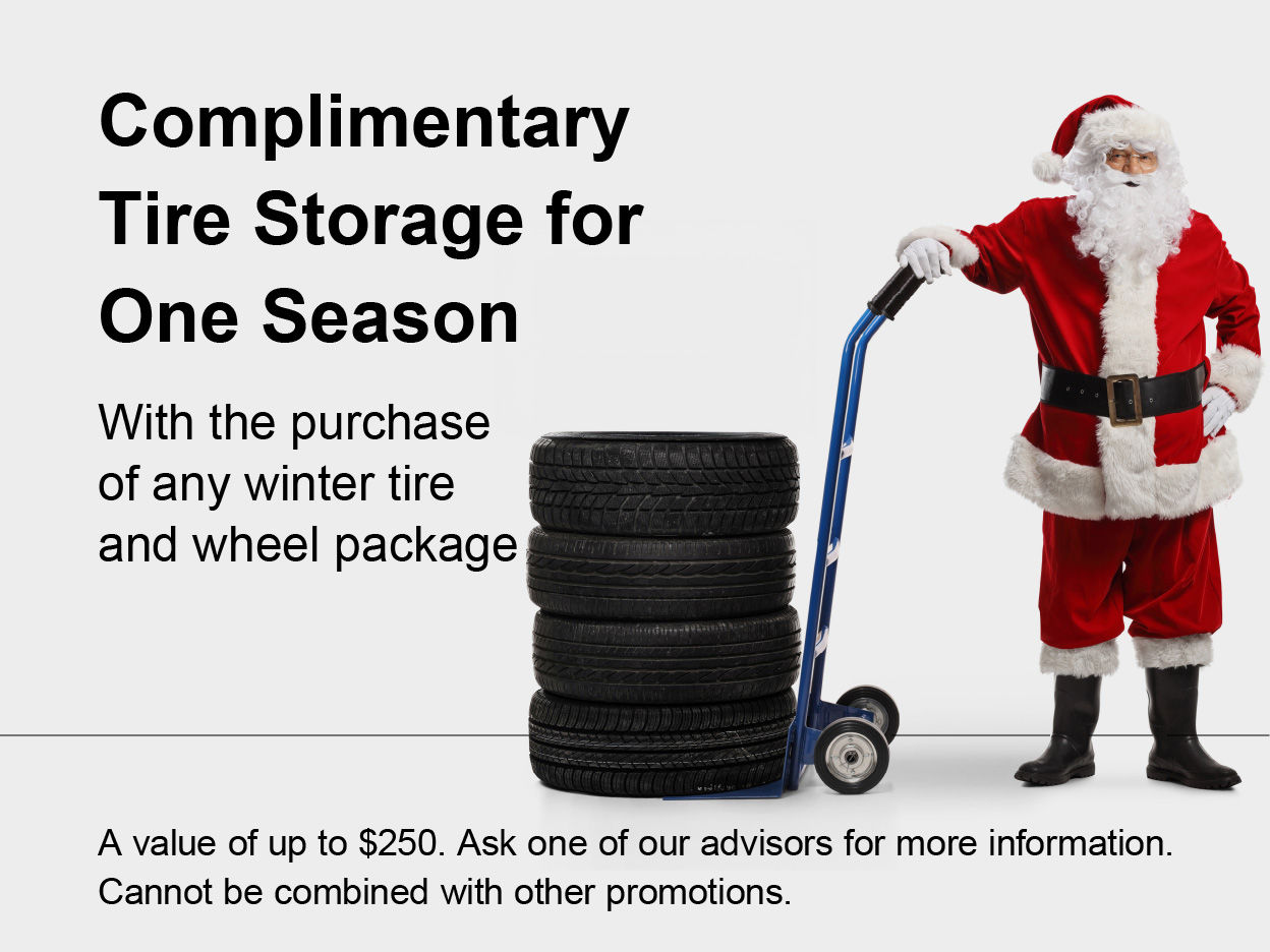 Winter Tire Purchase & Storage Special