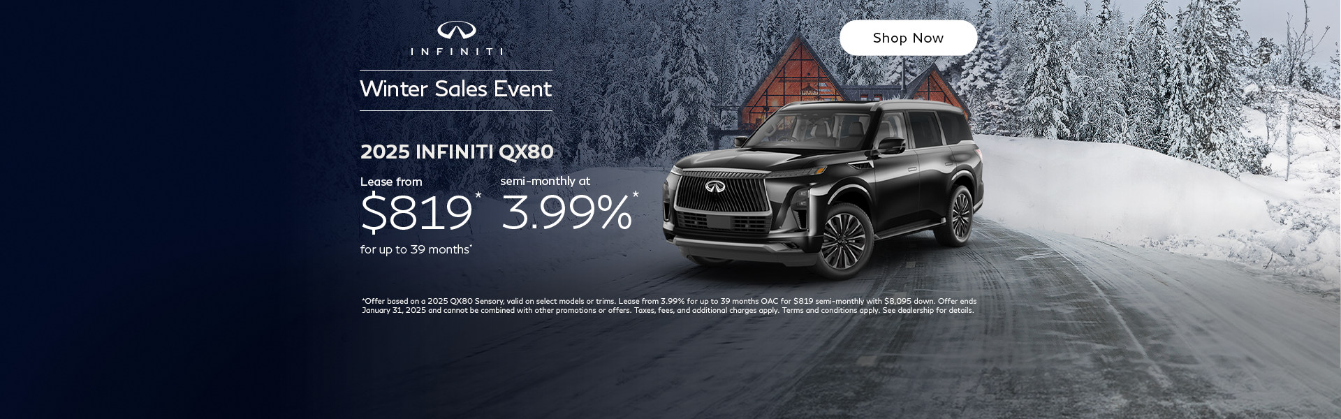 Monthly Offers - QX80