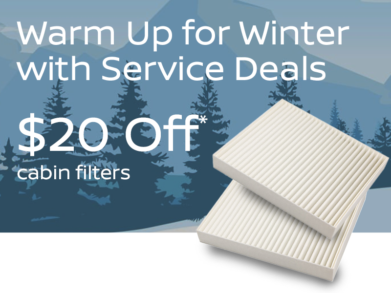 $20 Off cabin filters