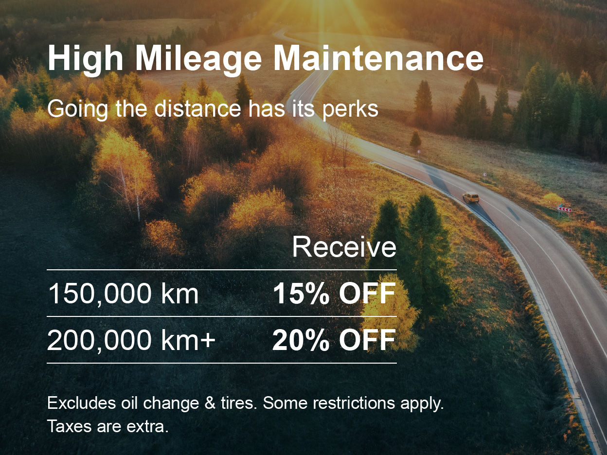 High Mileage Service Special