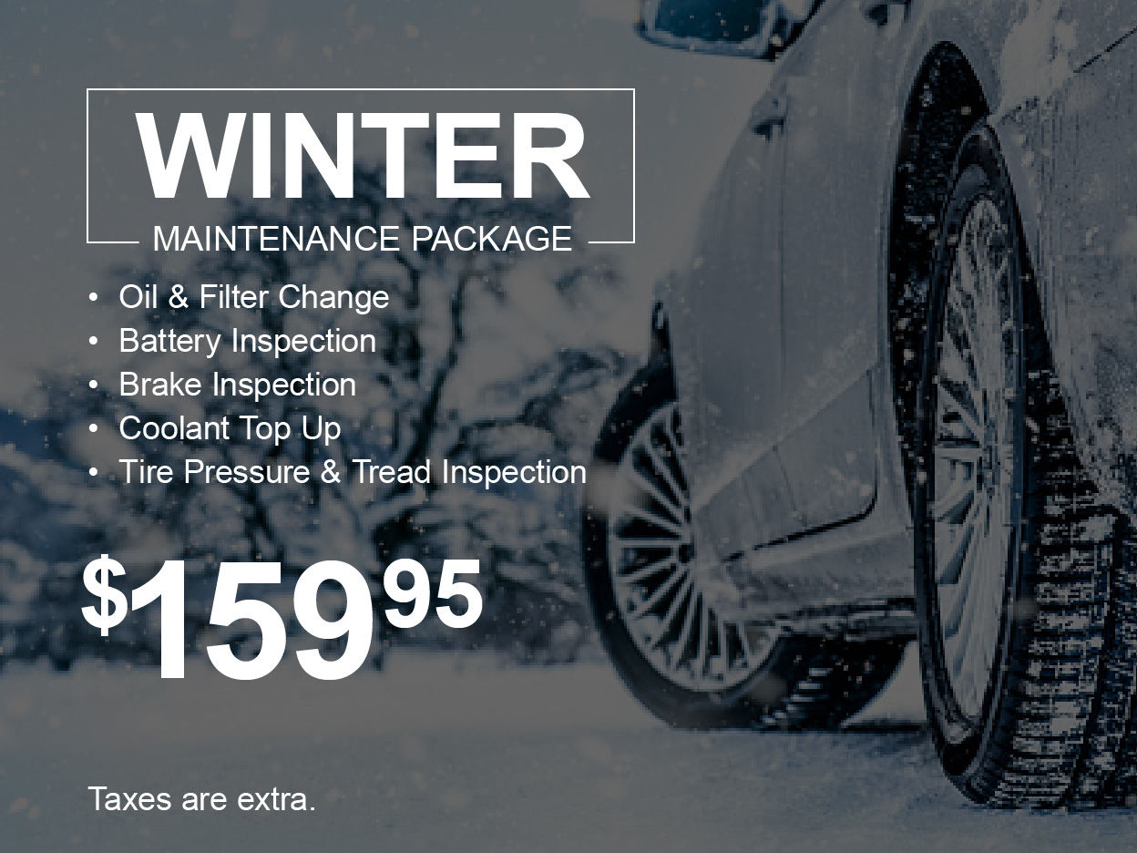 Winter Maintenance Package Special