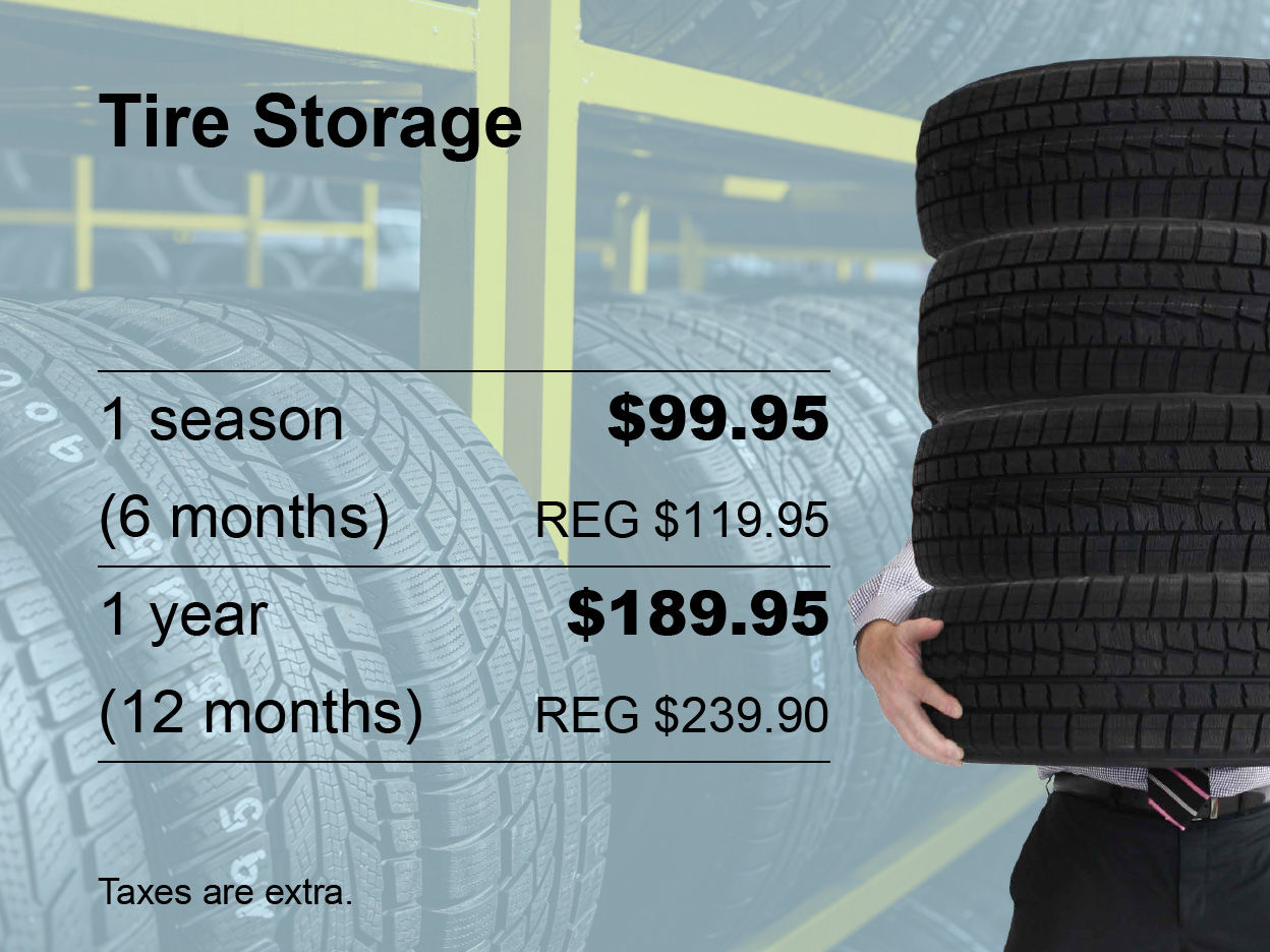 Tire Storage Special