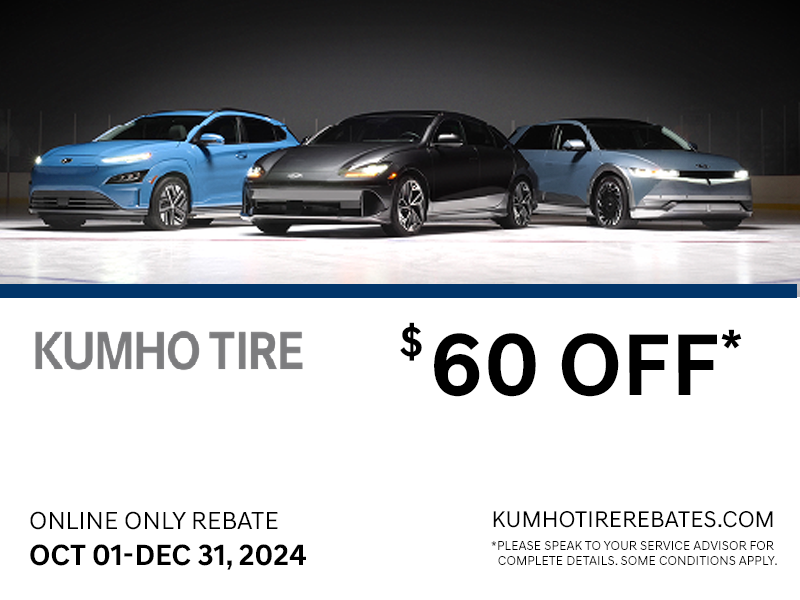 KUMHO - Tire Rebate