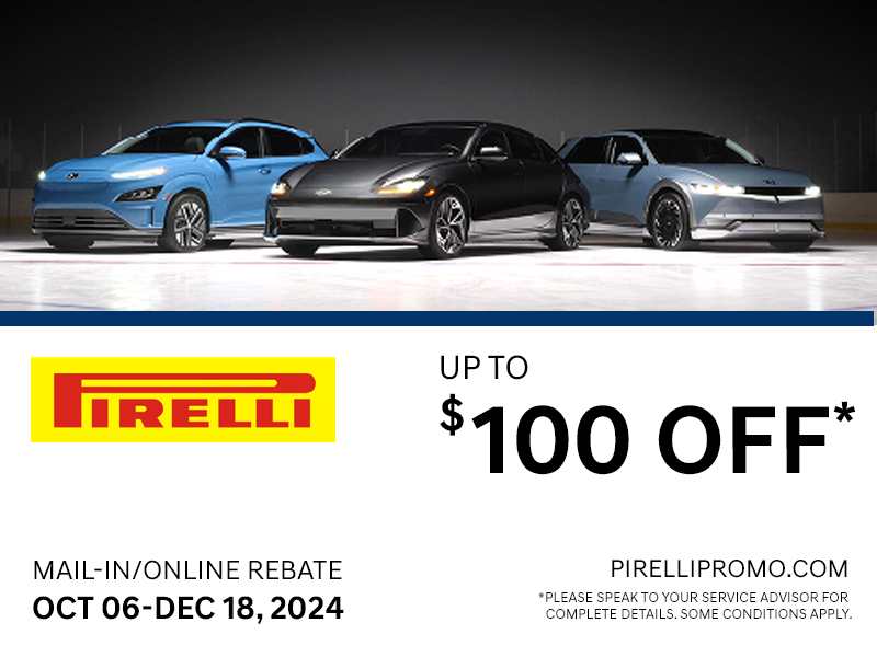 PIRELLI - Tire Rebate