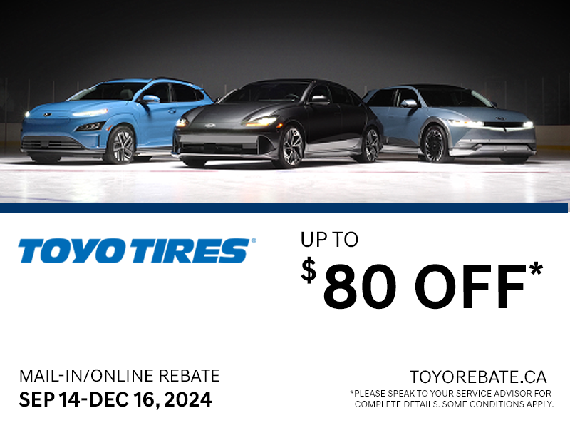 TOYO - Tire Rebate