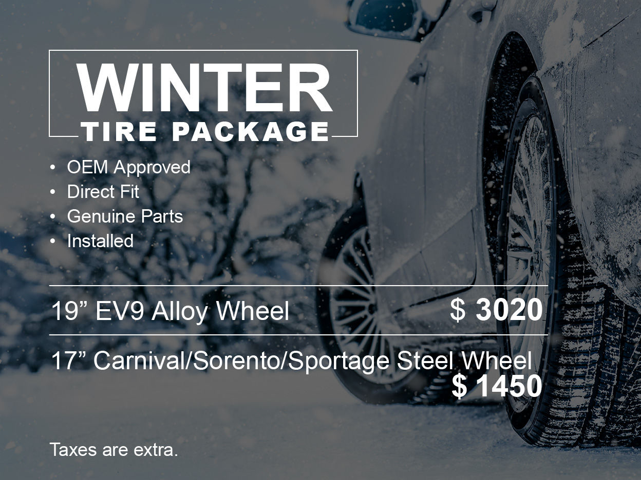 Winter Tire Packages Special