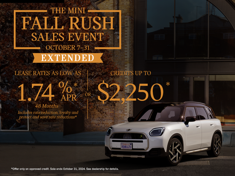 Fall Rush Sales Event