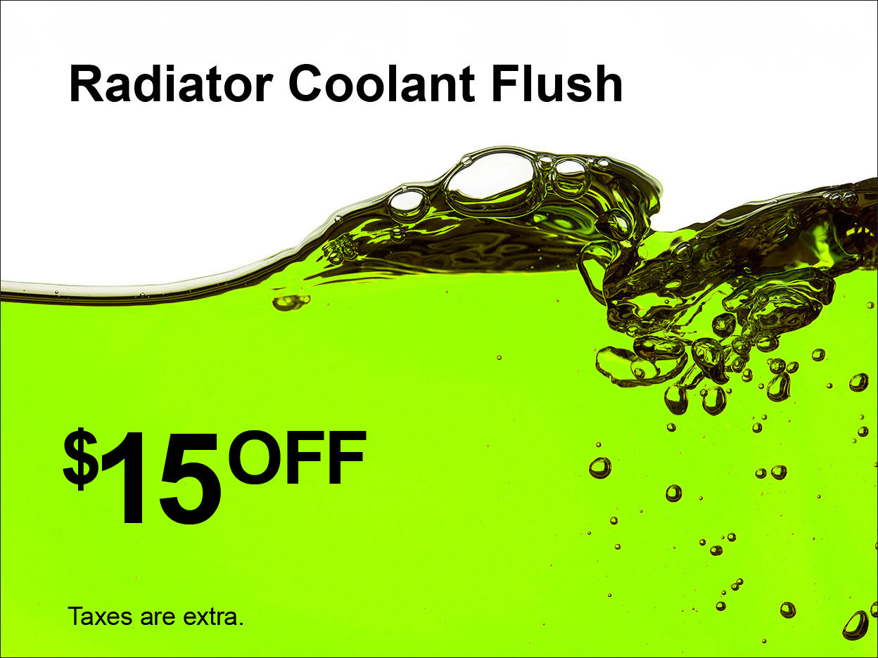 Coolant Flush Special