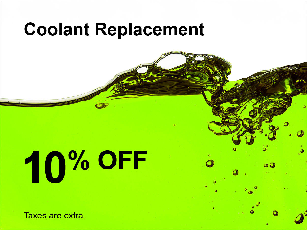 Coolant Replacement Special