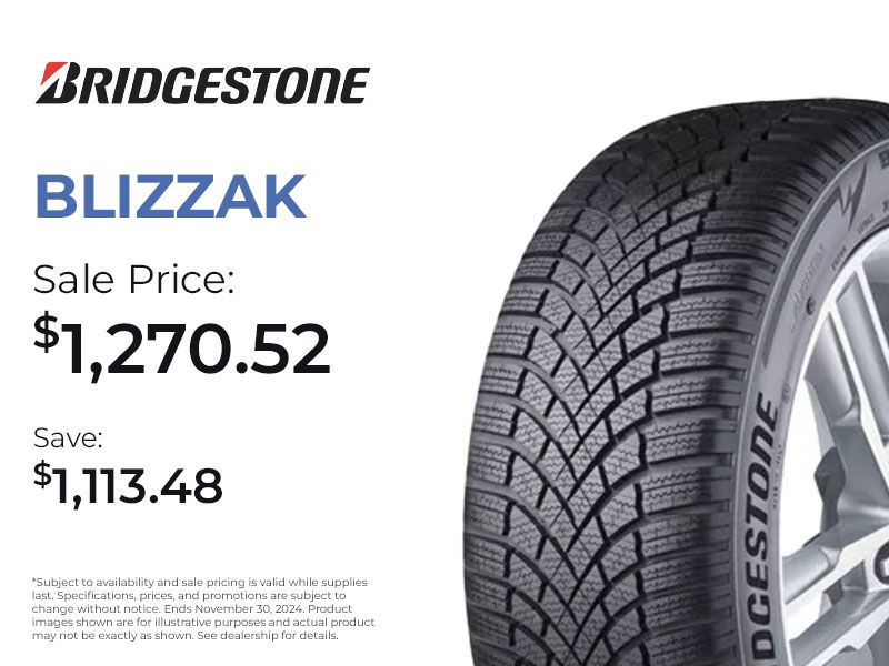 Winter Tires - Blizzak Offer 01