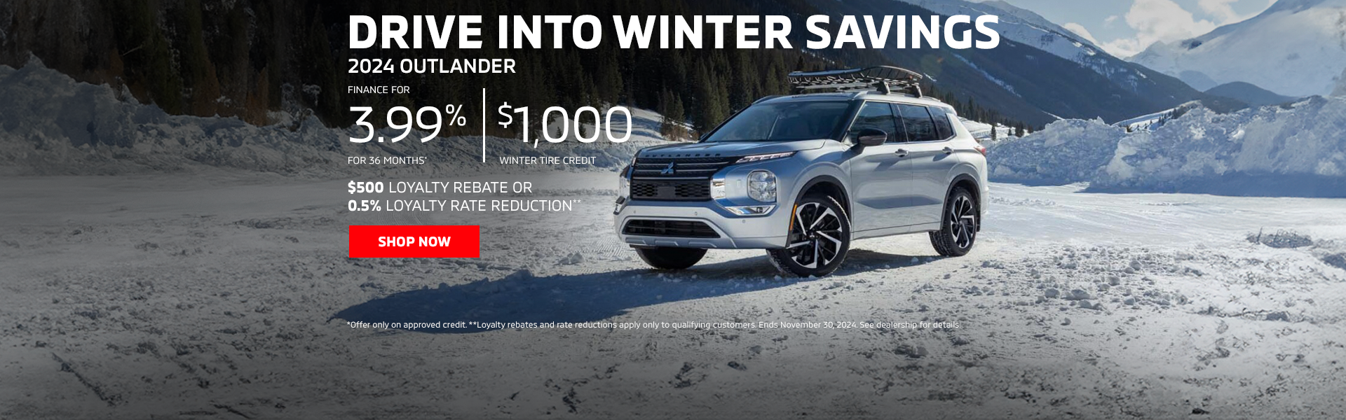 Drive into winter savings