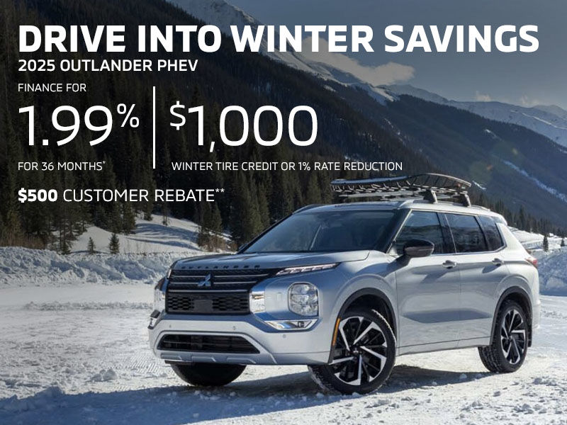 Drive Into Winter Savings - Outlander PHEV