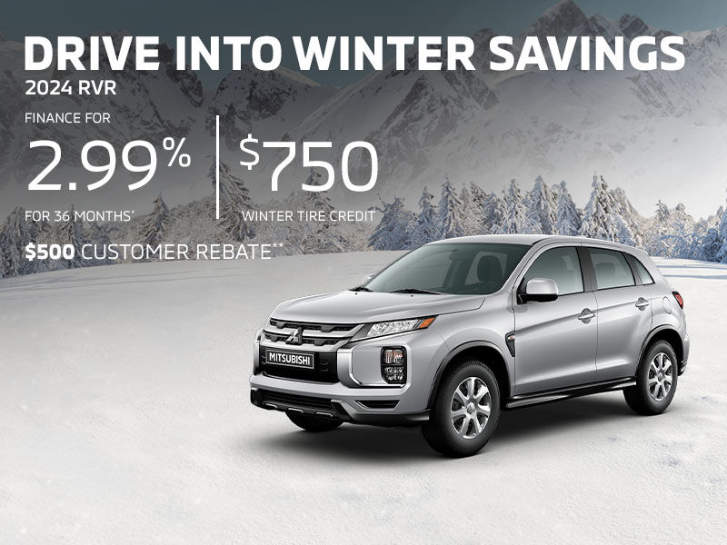 Drive Into Winter Savings - RVR