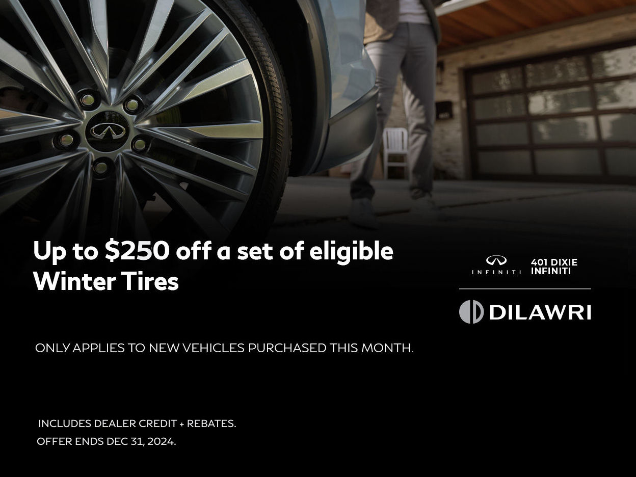 New Vehicle Purchase Winter Tire Special