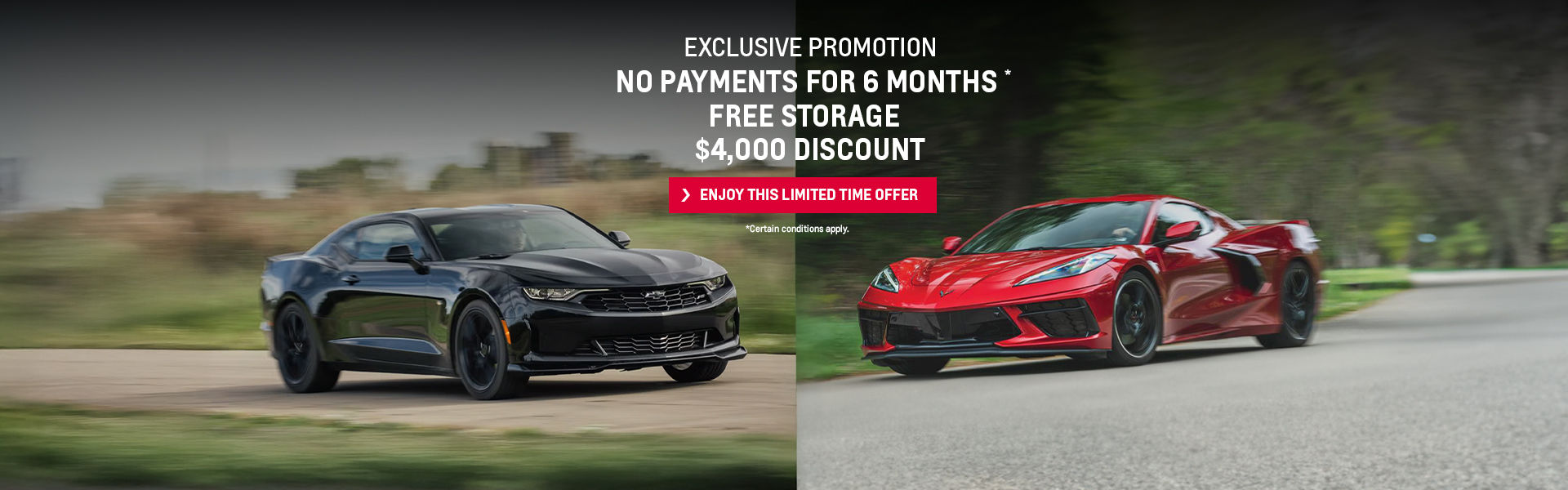 EXCLUSIVE PROMOTION