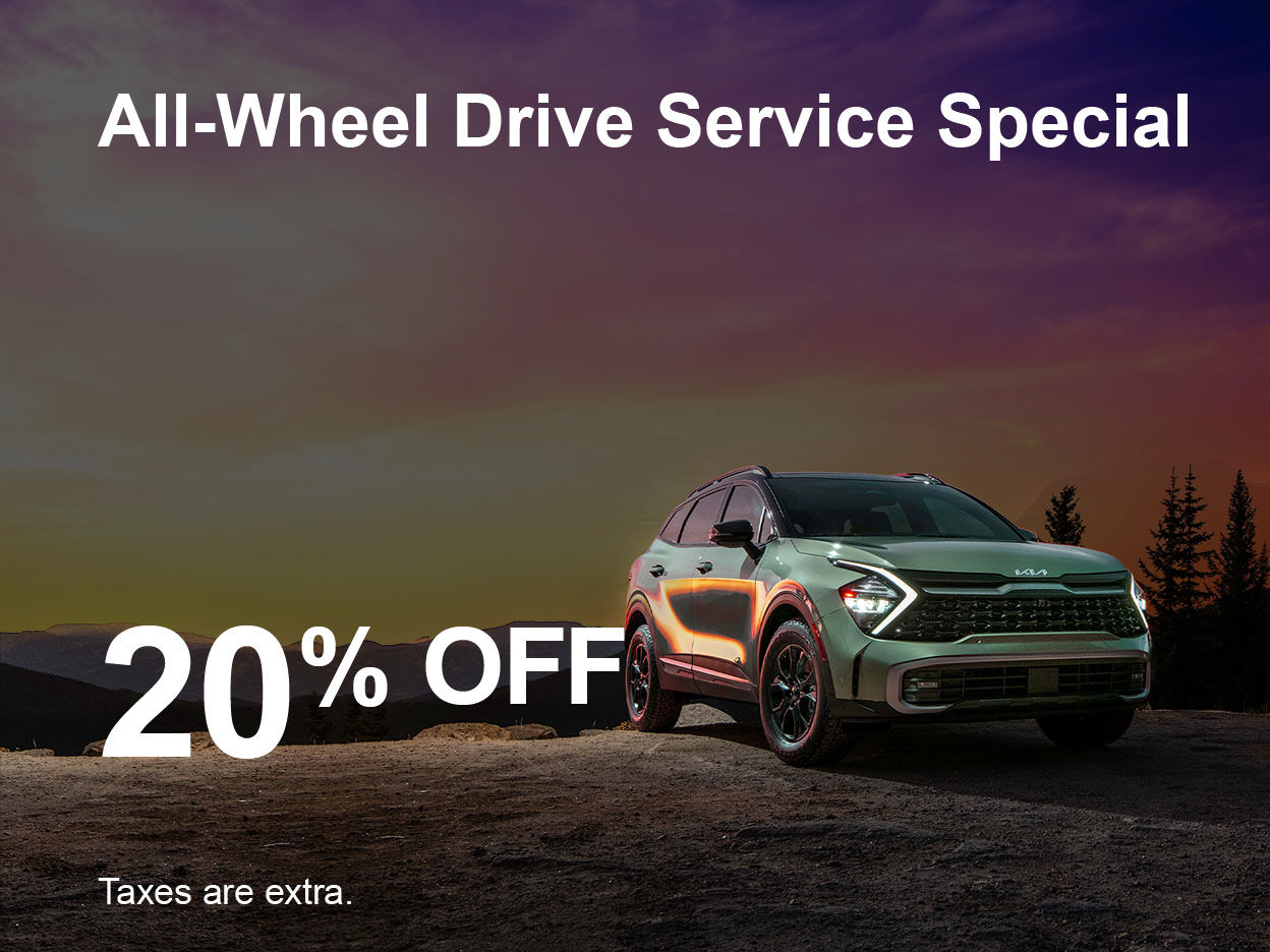 AWD Vehicles Service Special