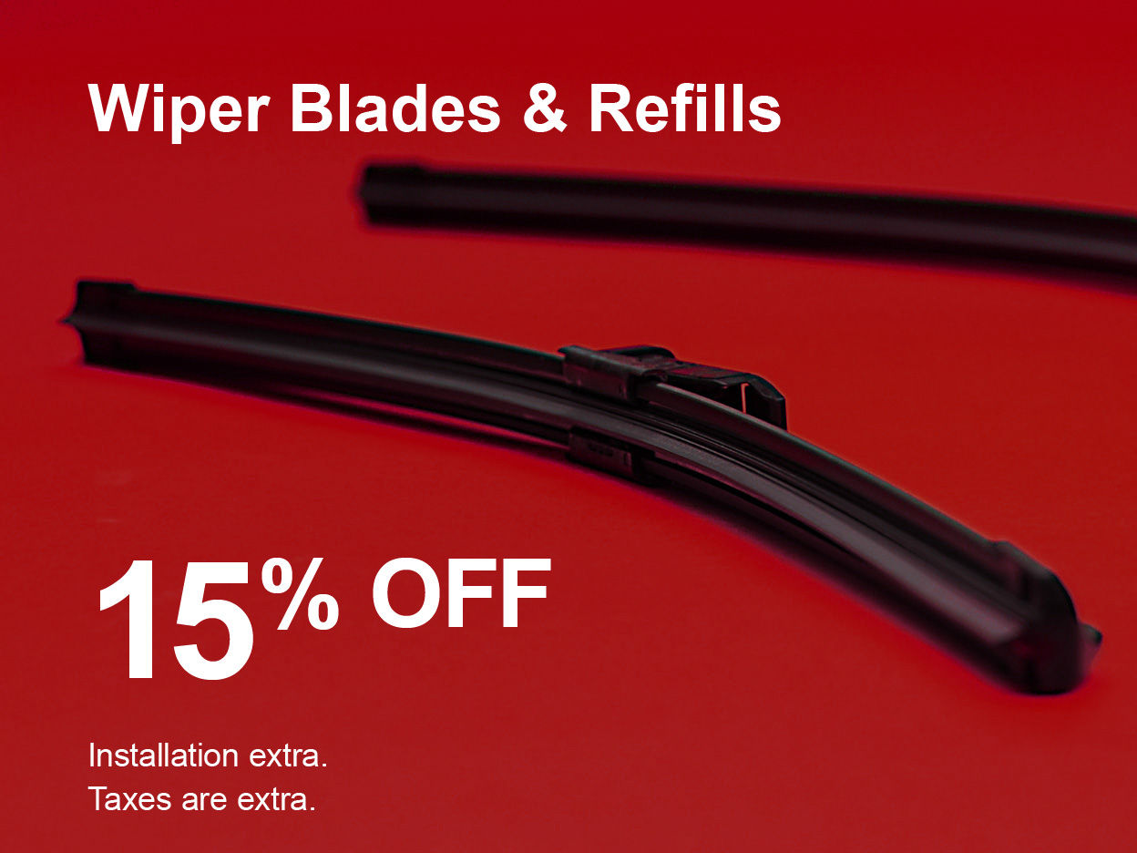 Wiper Blades & Refill Special