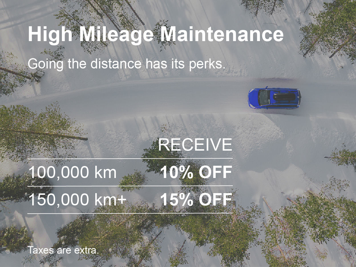 High Mileage Service Special