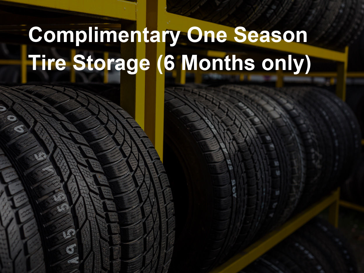 Complimentary Tire Storage w/ Purchase Special