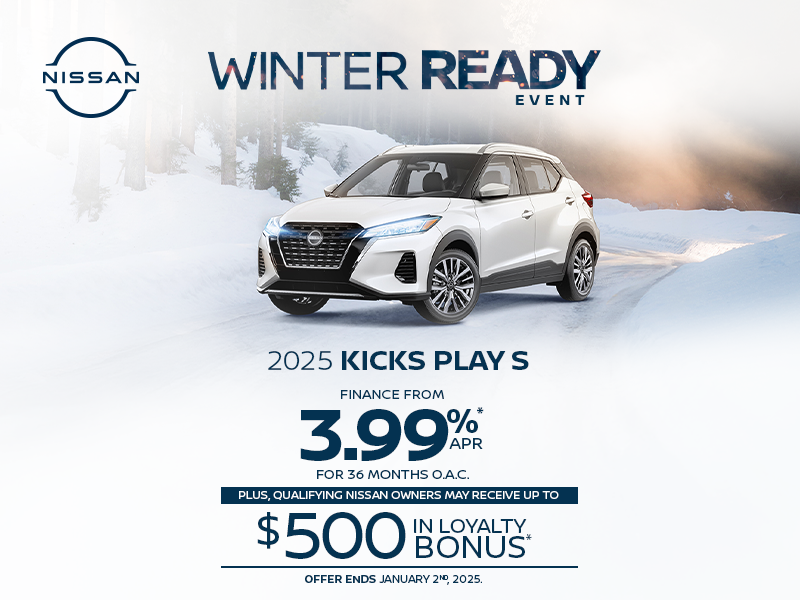 Winter Ready Event - 2025 Nissan Kicks