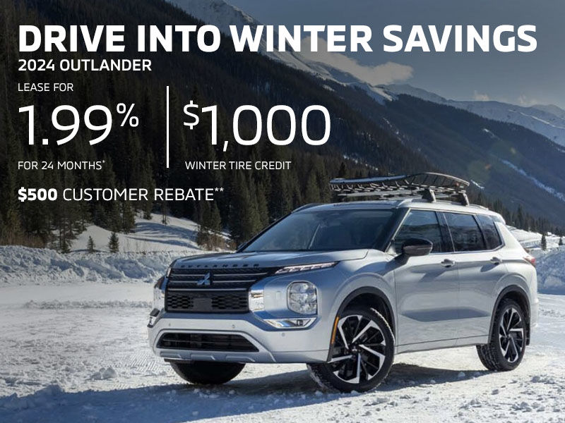 Drive Into Winter Savings - Outlander