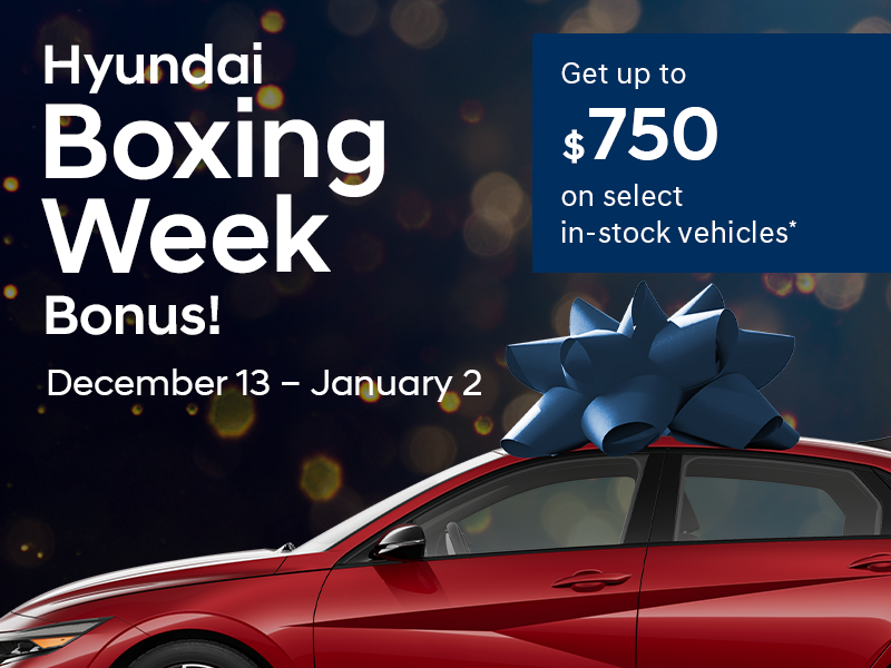 Boxing Week Bonus