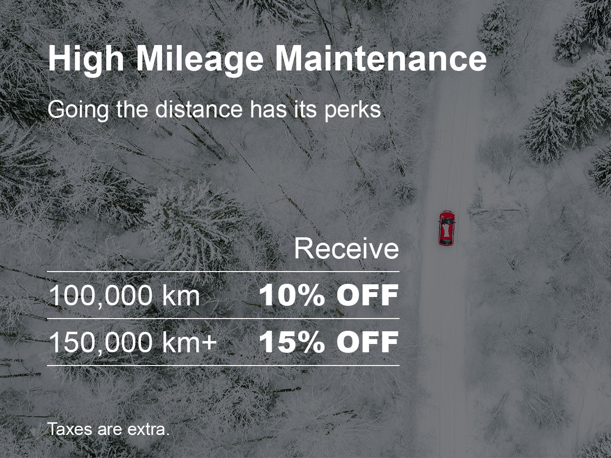 High Mileage Maintenance Special