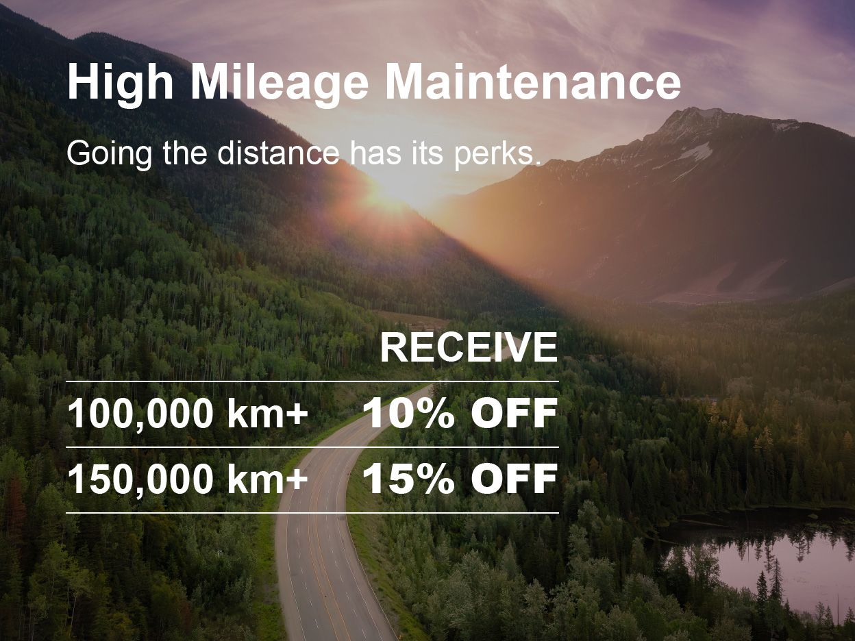 High Mileage Maintanence Special