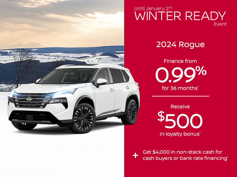 Winter Ready Event - 2024 Nissan Rogue