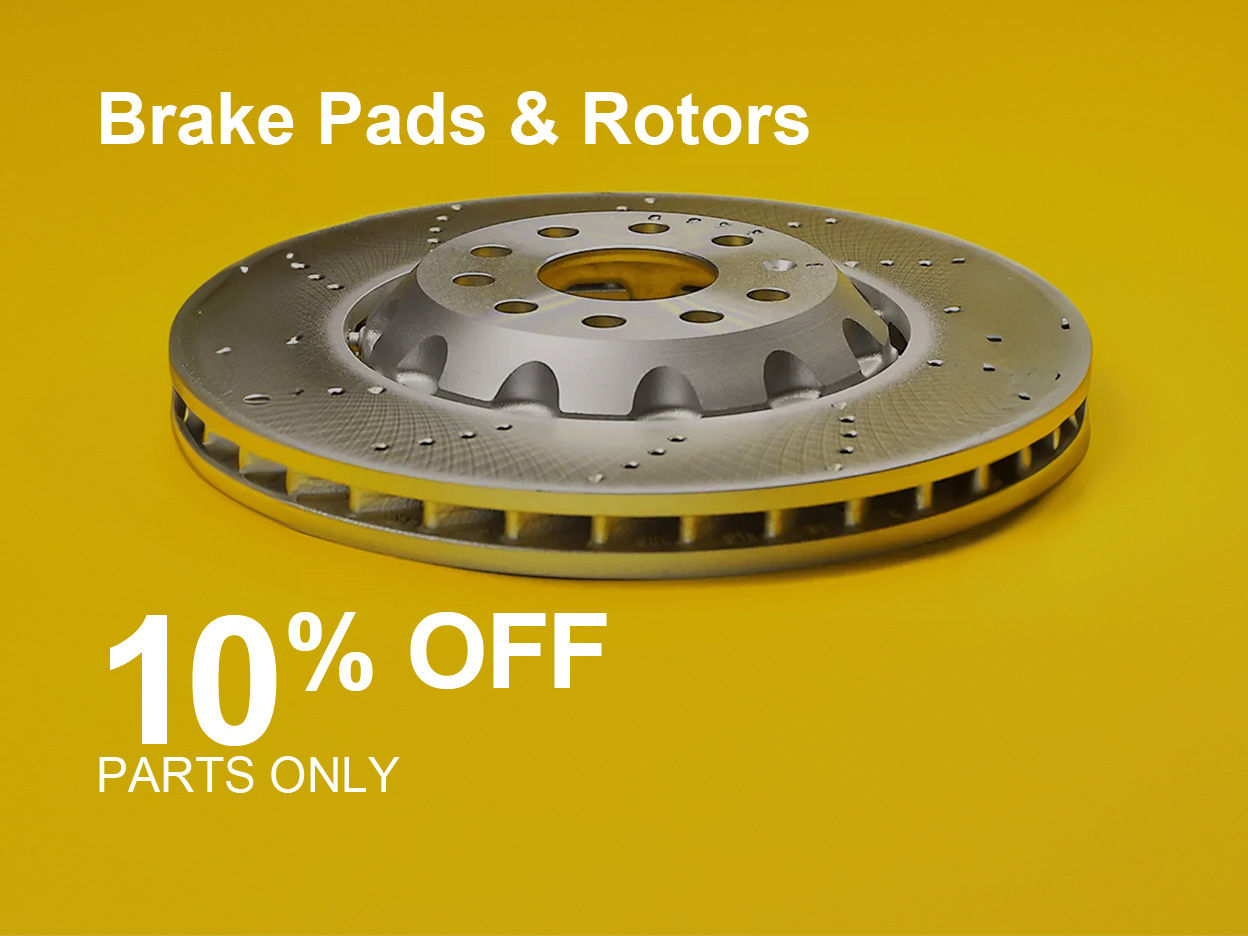 Brake Pads & Rotors Special