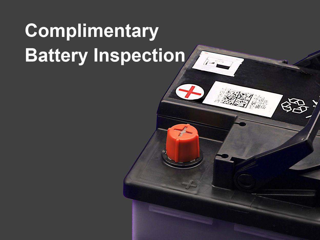 Complimentary Battery Inspection Special