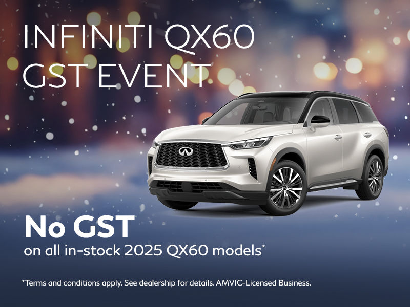 2025 QX50 GST EVENT