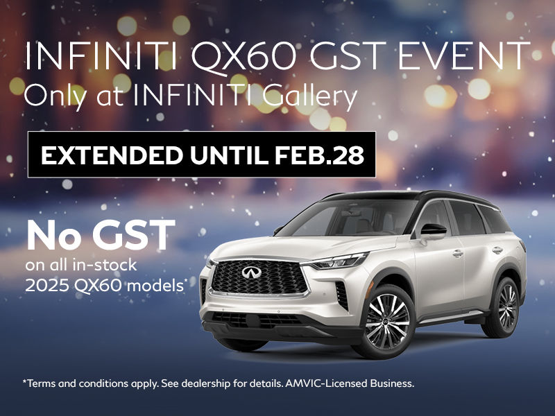 2025 QX60 GST EVENT