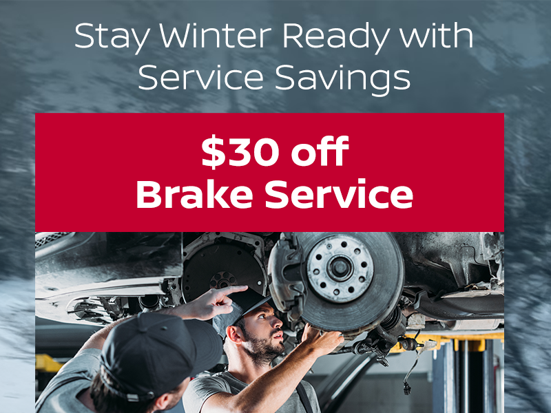 $25 Off Brake Service