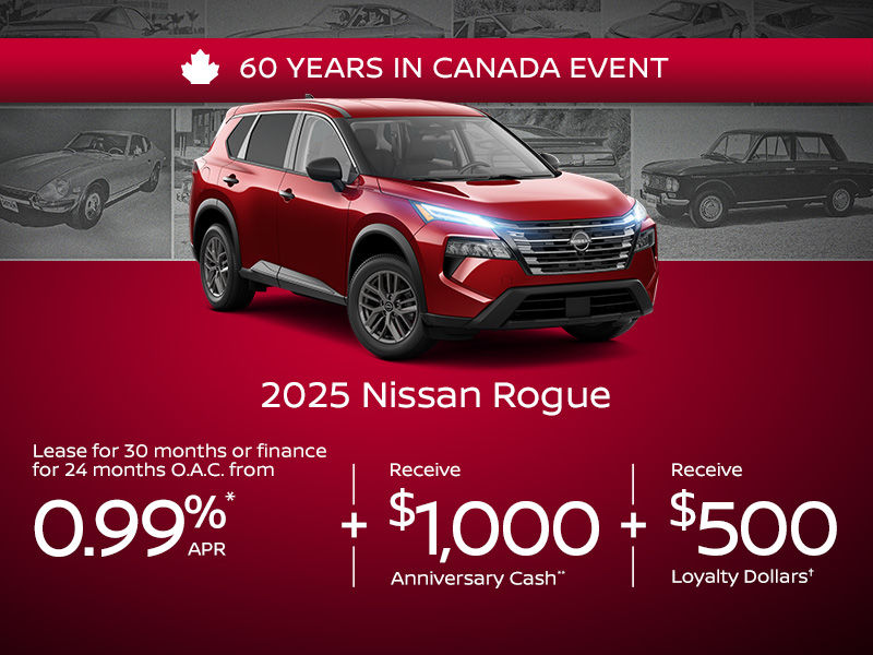 60 Years In Canada Event - 2025 Nissan Rouge