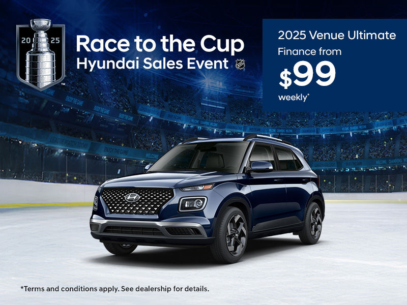 Race to the Cup Hyundai Sales Event - 2025 Venue