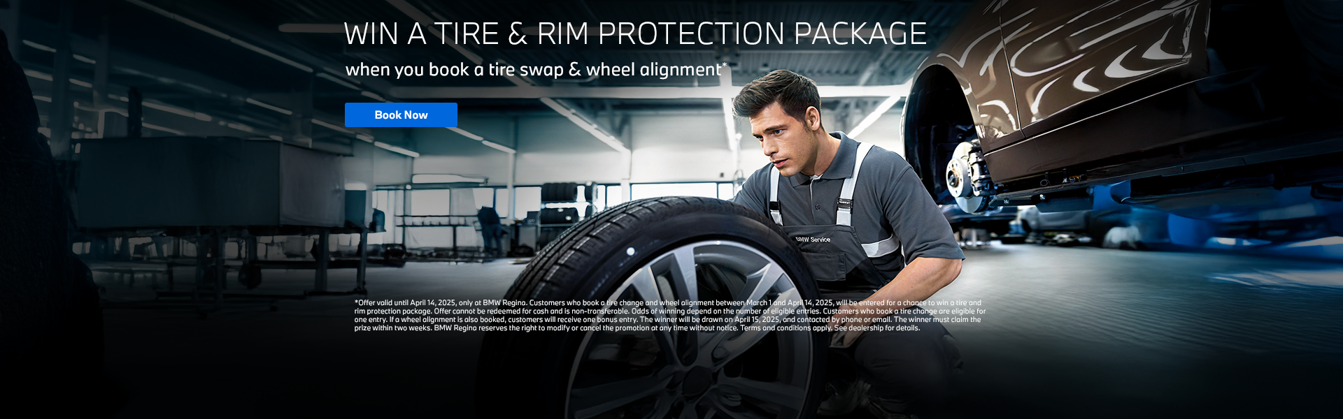 Win a Tire & Rim Protection Package!