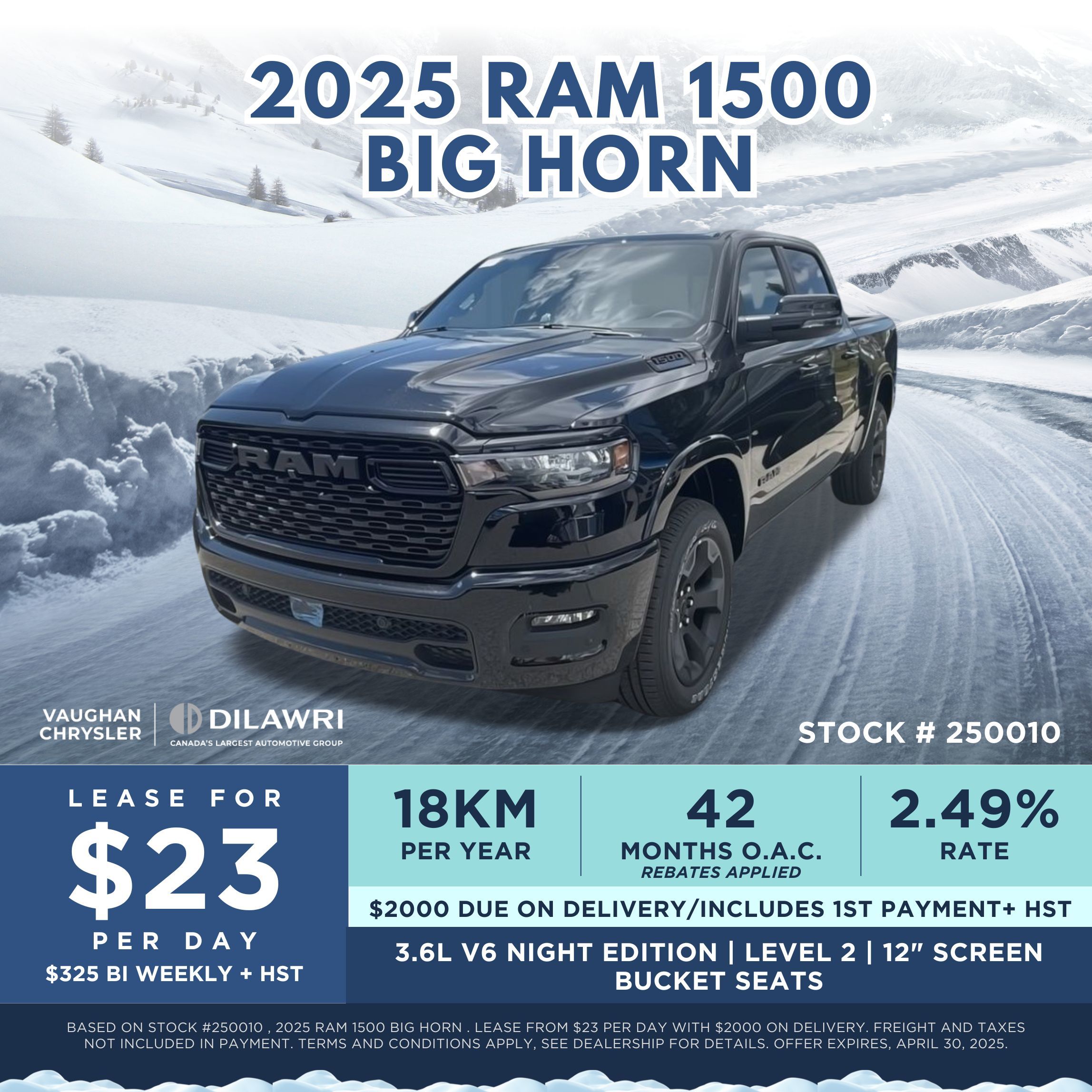 2025 Ram Big Horn