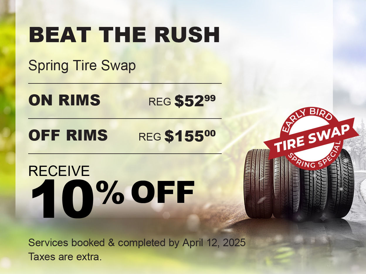 Early Bird Tire Swap Special