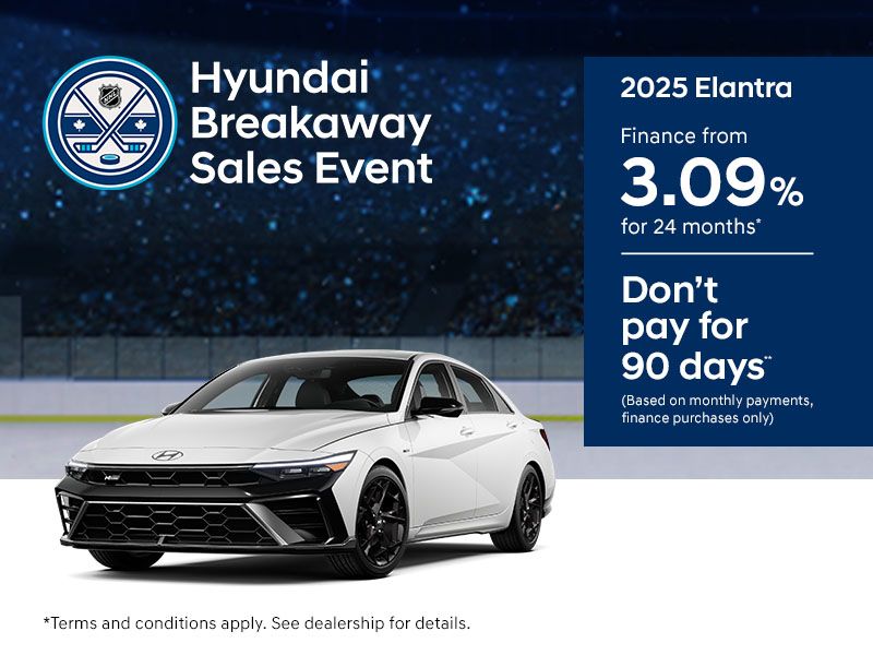 Hyundai Breakaway Sales Event - 2025 Elantra