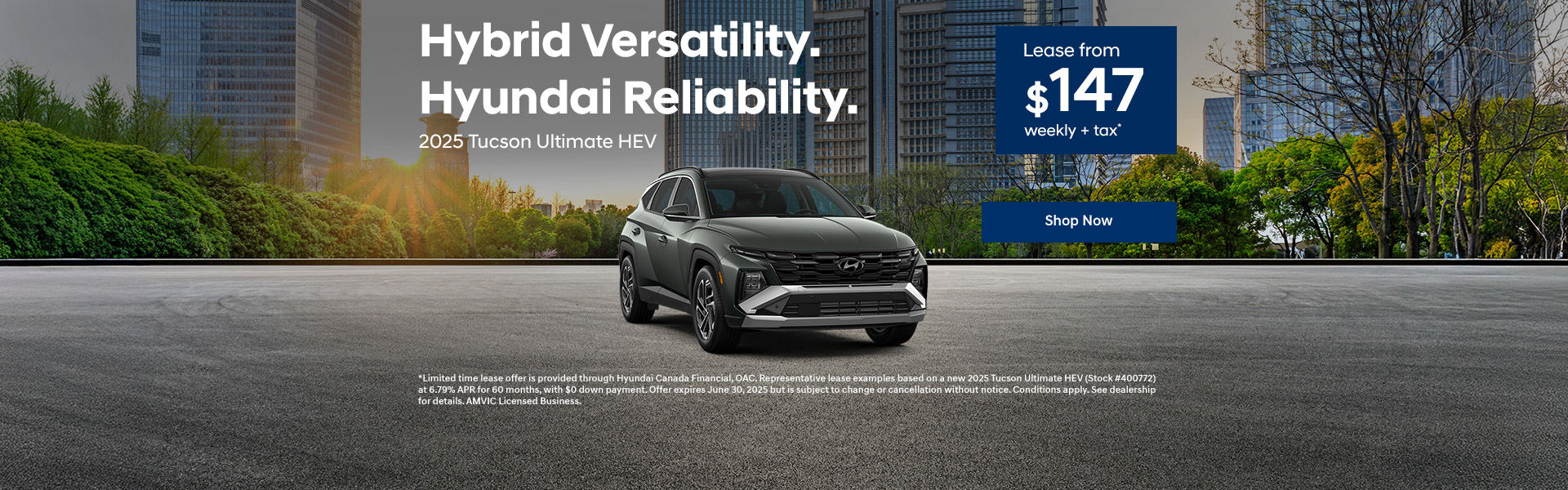 Hybrid Versatility. Hyundai Reliability.