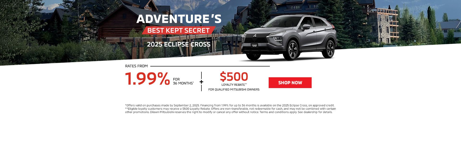 Adventure's Best Kept Secret - 2025 Eclipse Cross